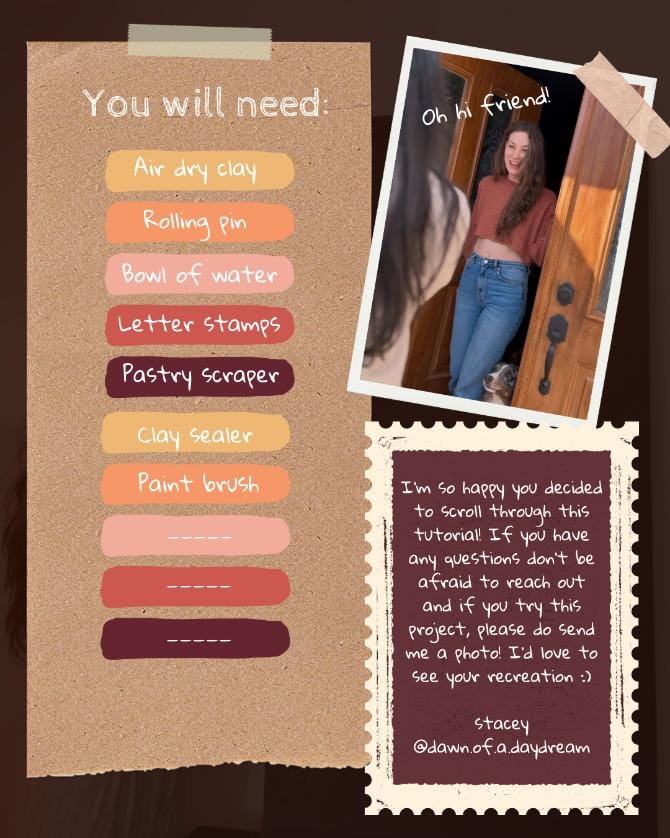 Terracotta Plant Tags - 2