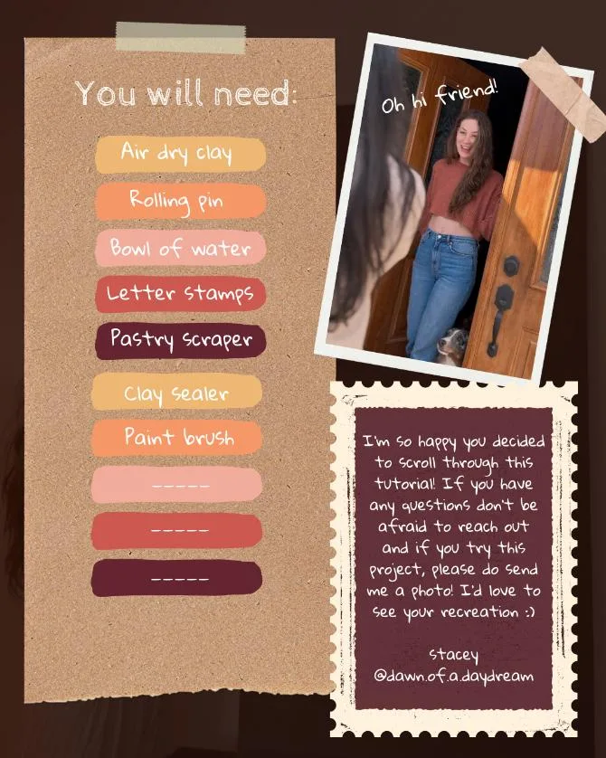 Terracotta Plant Tags - 2